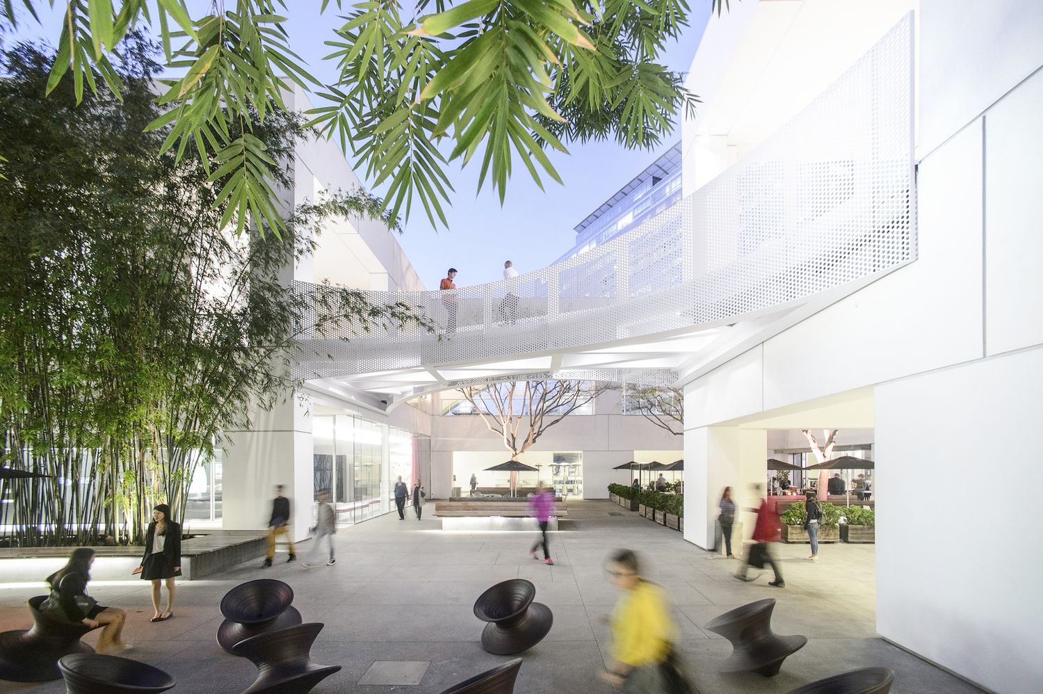Hammer Museum courtyard