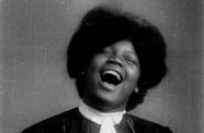 Person laughing