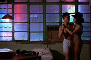 Still from the film "Life is Cheap... But Toilet Paper is Expensive" (1989)