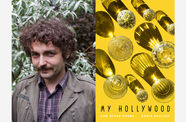 Headshot of Boris Dralyuk with his volume "My Hollywood"