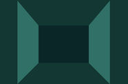 Green geometric graphic