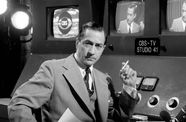 David Straithern as Edward R. Murrow in Good Night, and Good Luck