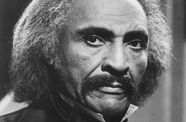 Actor William Marshall as Frederick Douglass
