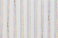 Abstract compositional print with vertically aligned dots