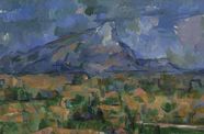 painting of mont sainte victoire