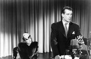Gary Cooper and Barbra Stanwyck in Meet John Doe