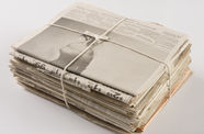 image of stack of newspapers