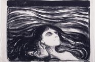 Edvard Munch, On the Waves of Love, 1896
