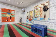 Hammer Projects: Tschabalala Self, installation view, Hammer Museum, Los Angeles, February 2–April 28, 2019. Photo: Joshua White.