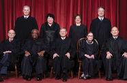 Group photo of US Supreme Court