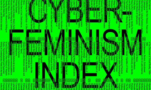 Cover of Cyber-Feminism Index, by Mindy Seu