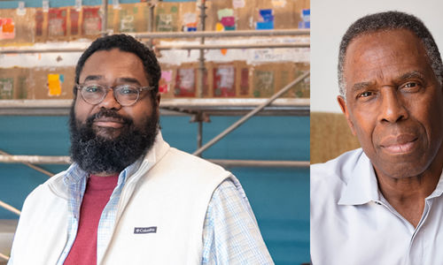 Headshots of Mike Cloud and Charles Gaines