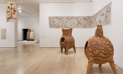 View of art gallery