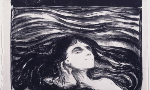Edvard Munch, On the Waves of Love, 1896
