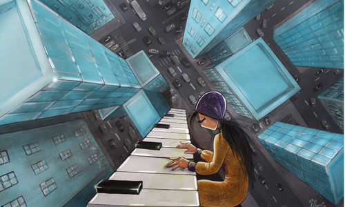 Shamsia Hassani, Birds of No Nation