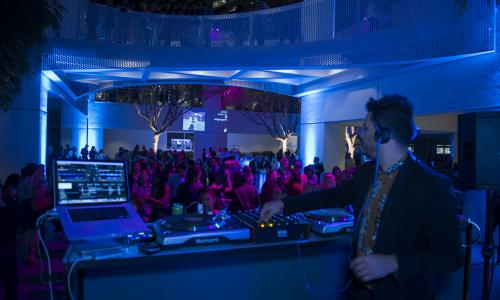 Hammer Museum members' reception