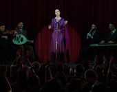 Still from the film "Looking for Oum Kulthum" (2017)