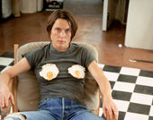 Sarah Lucas, Self-portrait with Fried Eggs, 1996