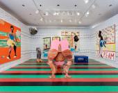 Hammer Projects: Tschabalala Self, installation view, Hammer Museum, Los Angeles, February 2–April 28, 2019. Photo: Joshua White.